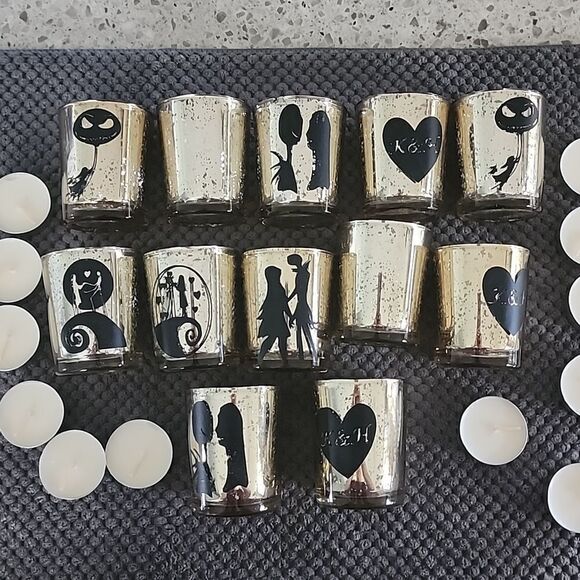 Votive Candle Holders Set of 12 - Picture 12 of 16